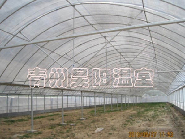 双拱双膜温室